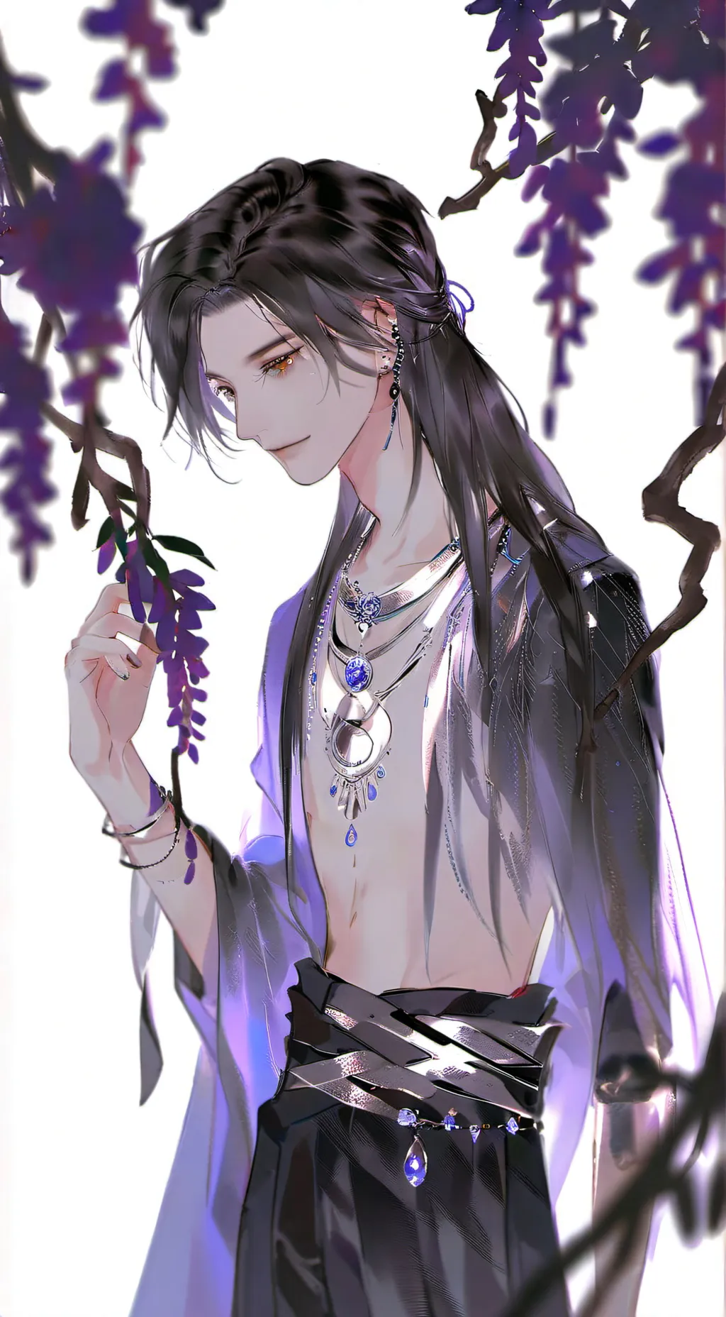 ai character: Up line background