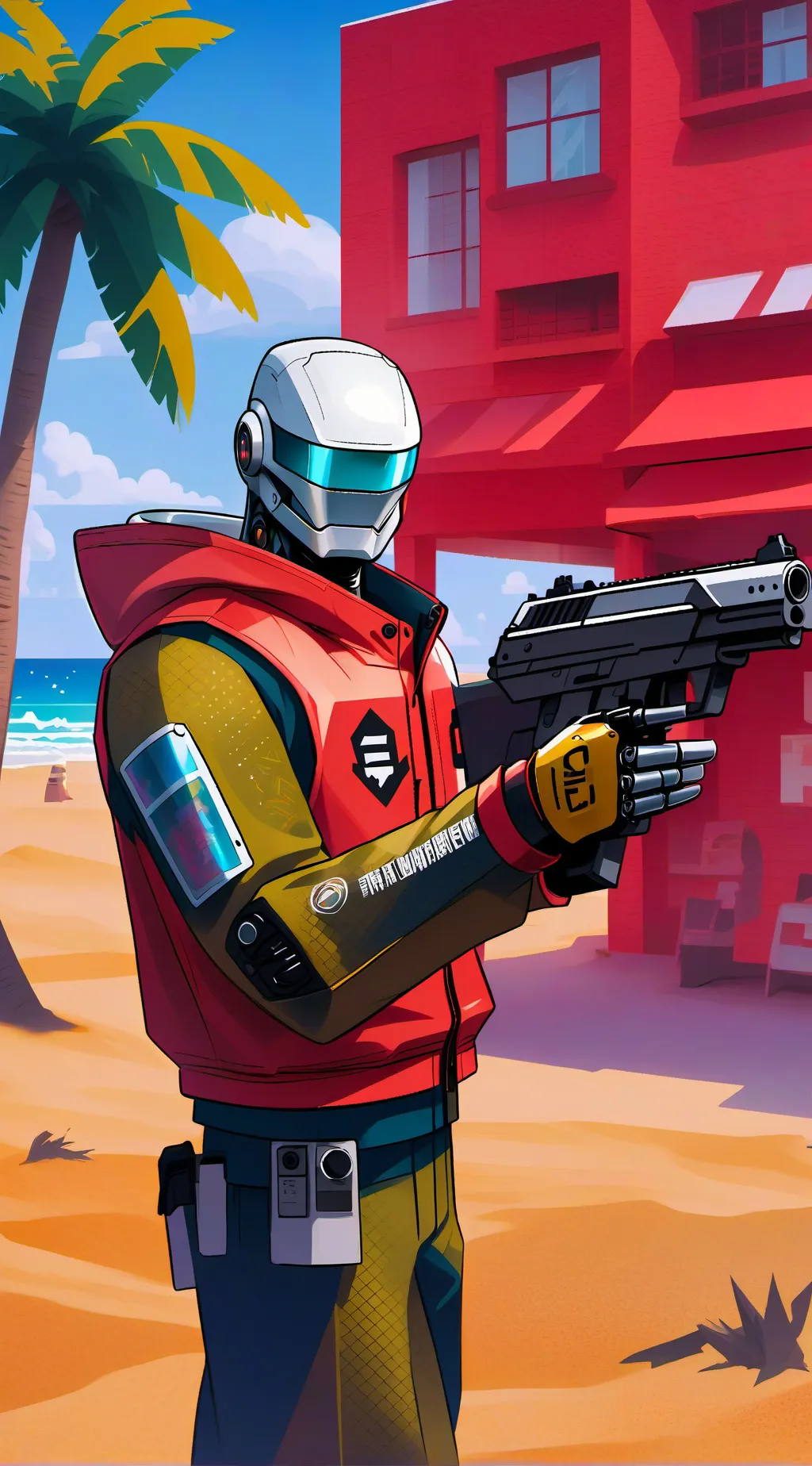 ai character: Cont background