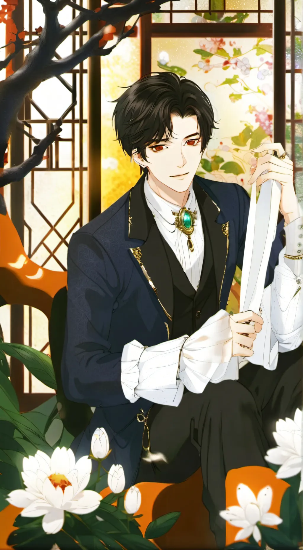 ai character: Evan background