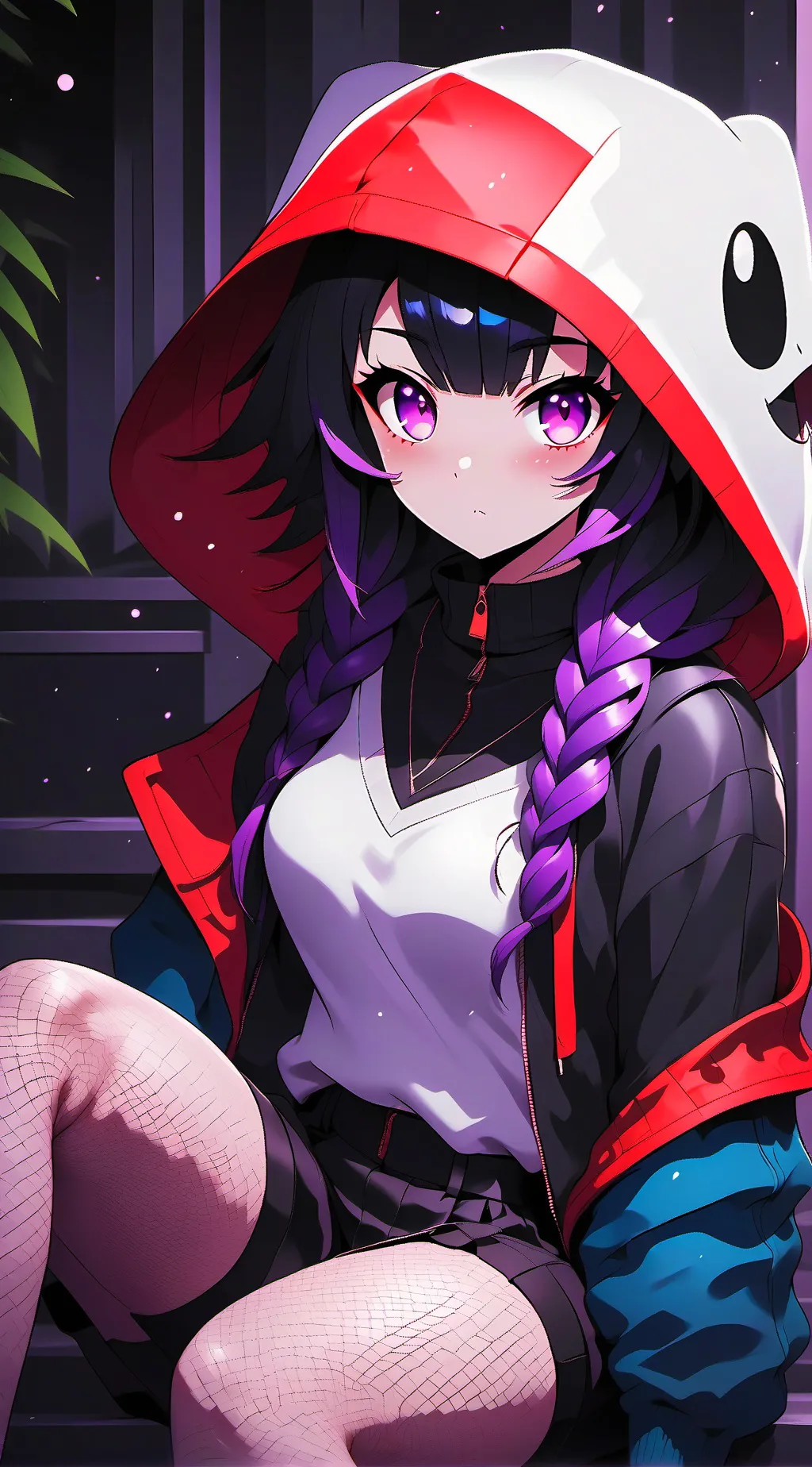 ai character: Bakugo's Gf background