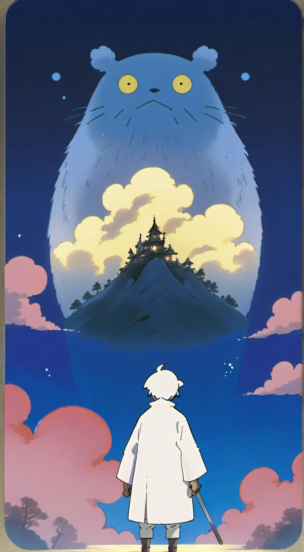 ai character: RIP Talkie  background