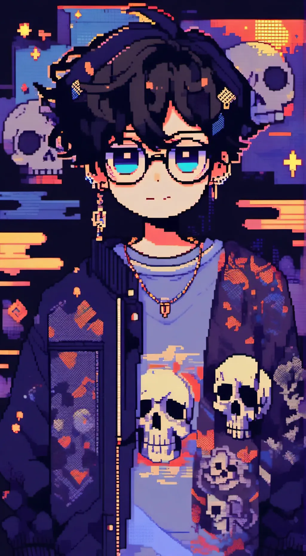 ai character: Alexander  background