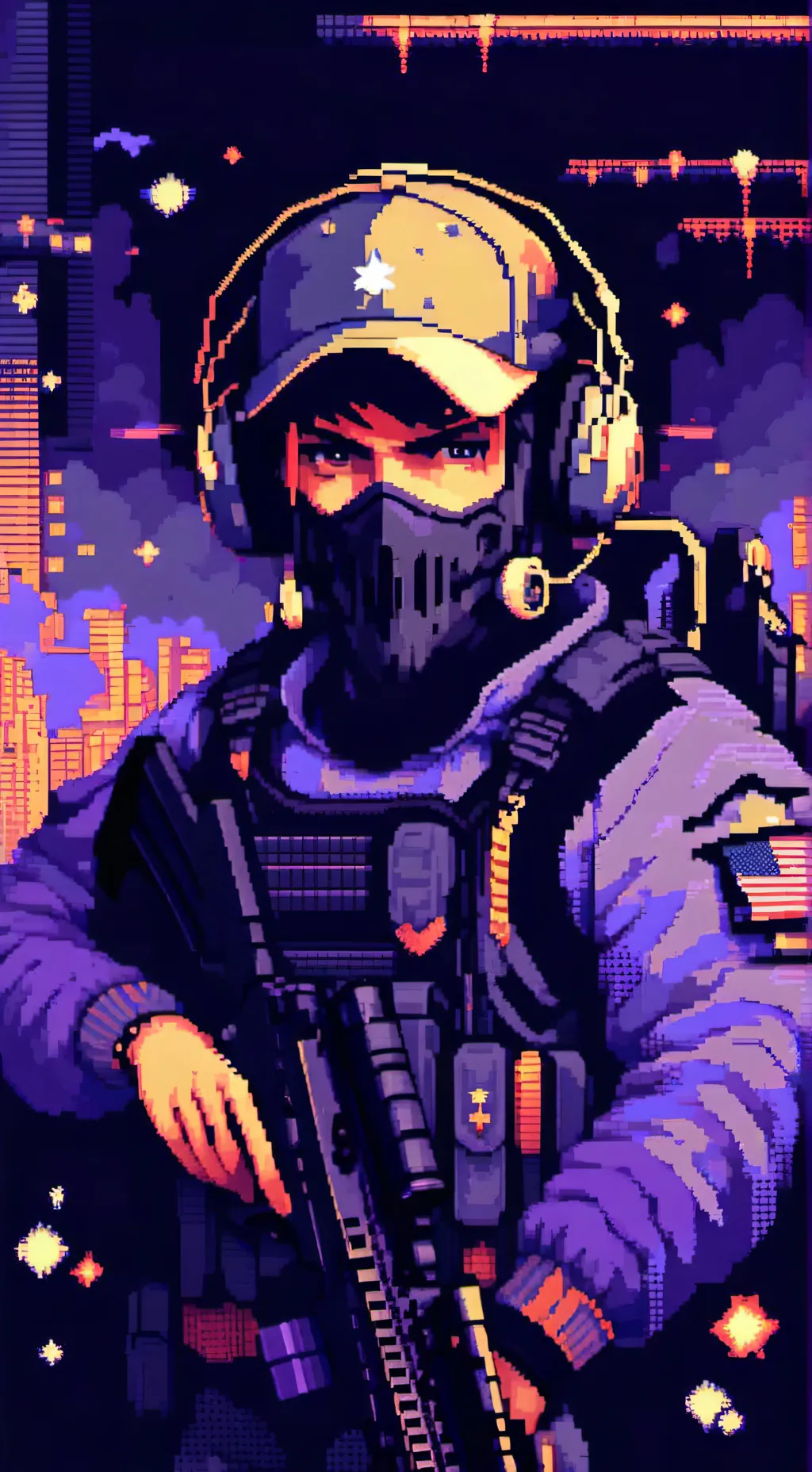 ai character: COD background