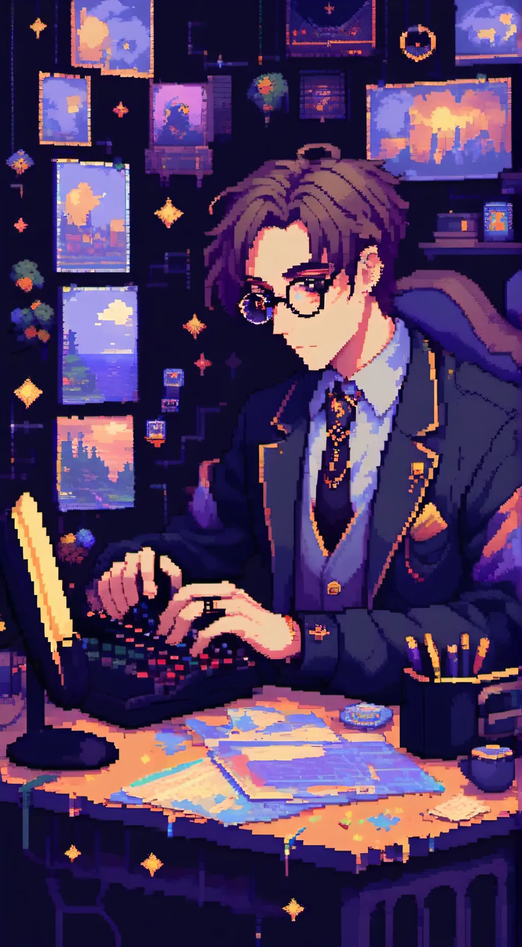 ai character: profe  lian background