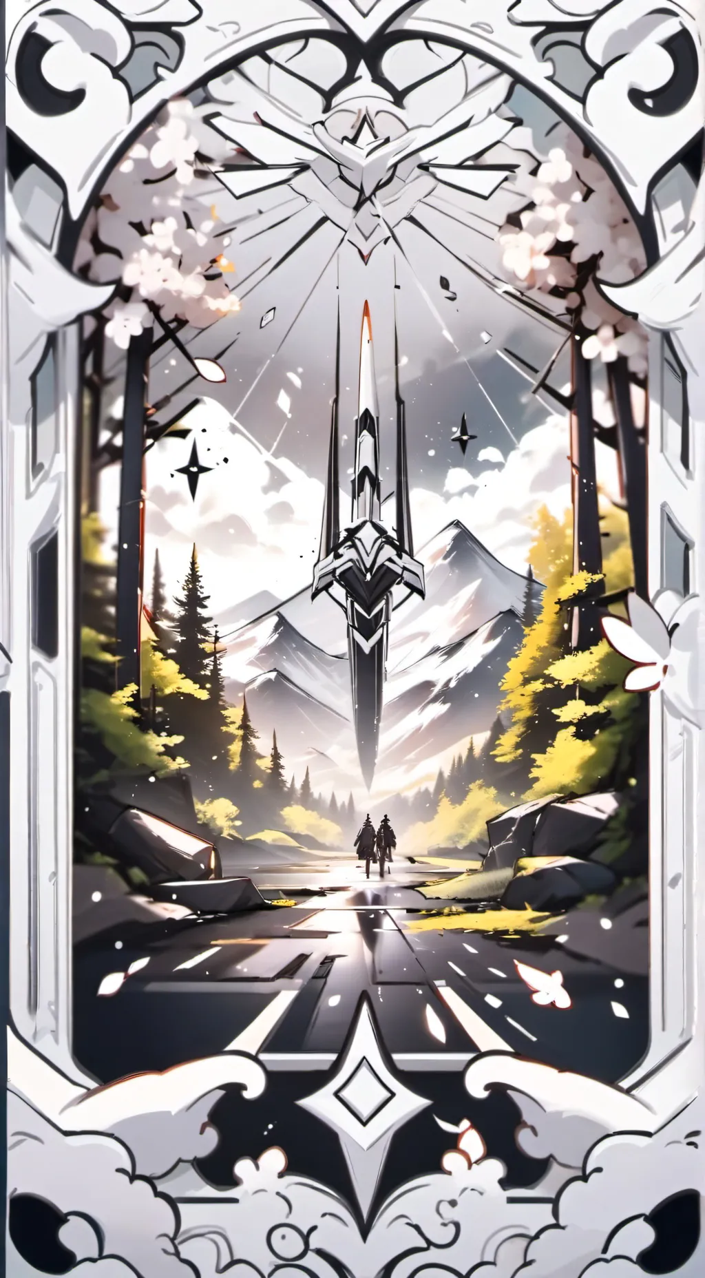 ai character: Nuevo en arms  background