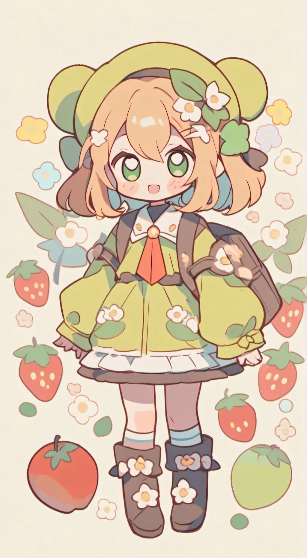 ai character: hija que te odia background