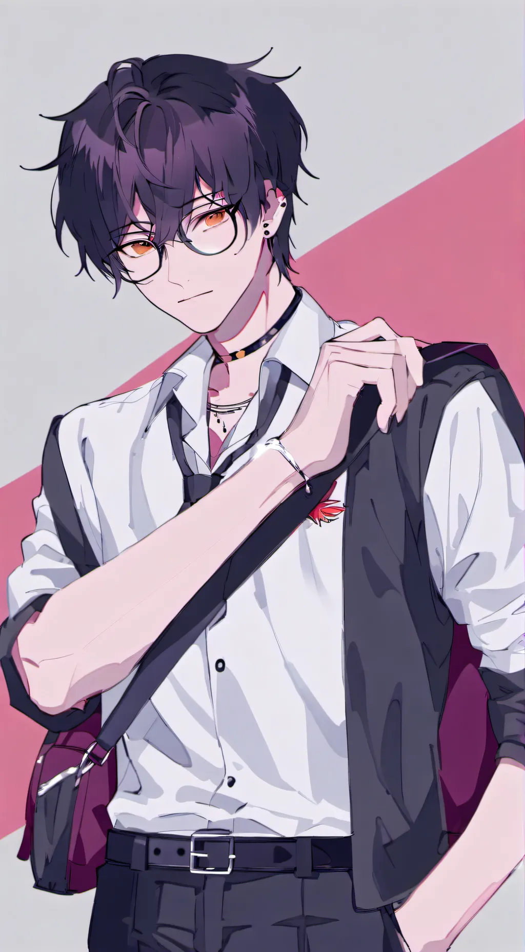 ai character: #/Hugo Black/# background