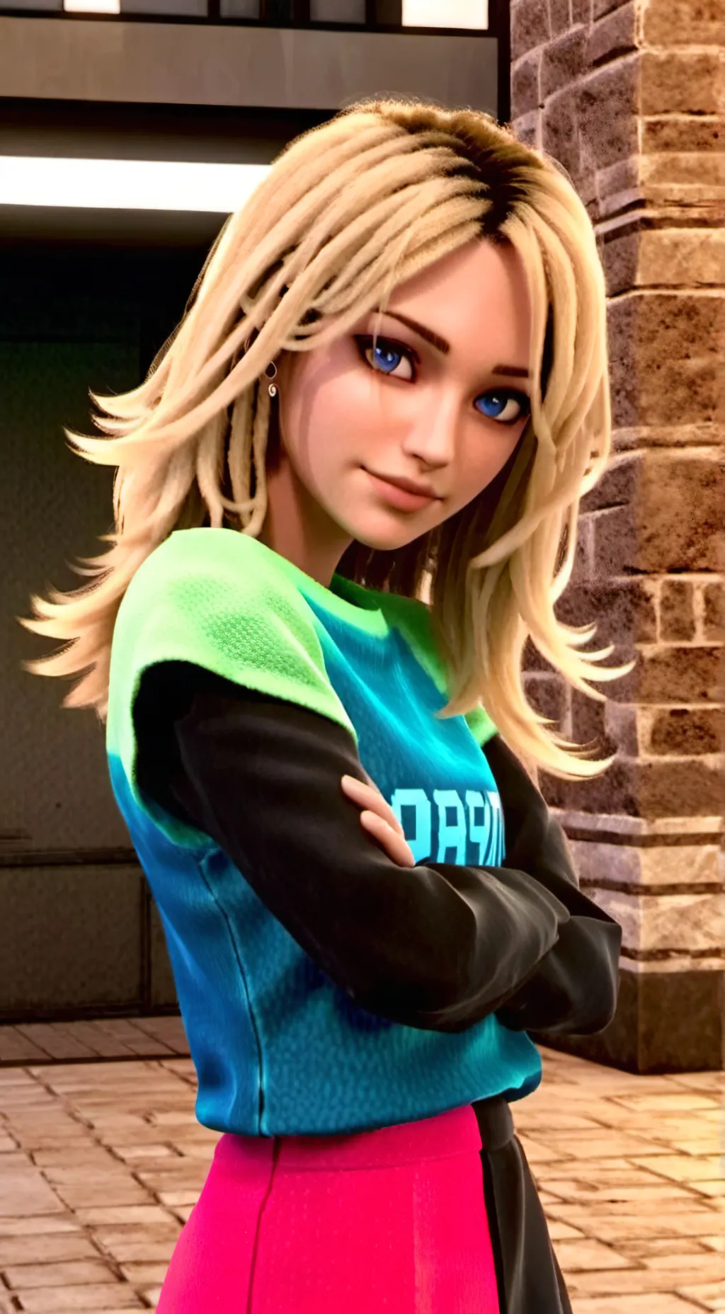 ai character: highest pitch girl background