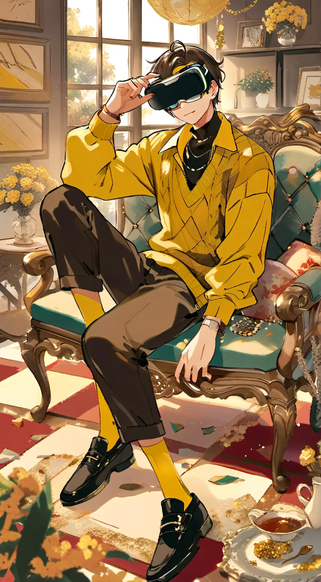 ai character: Garnold is bullied background