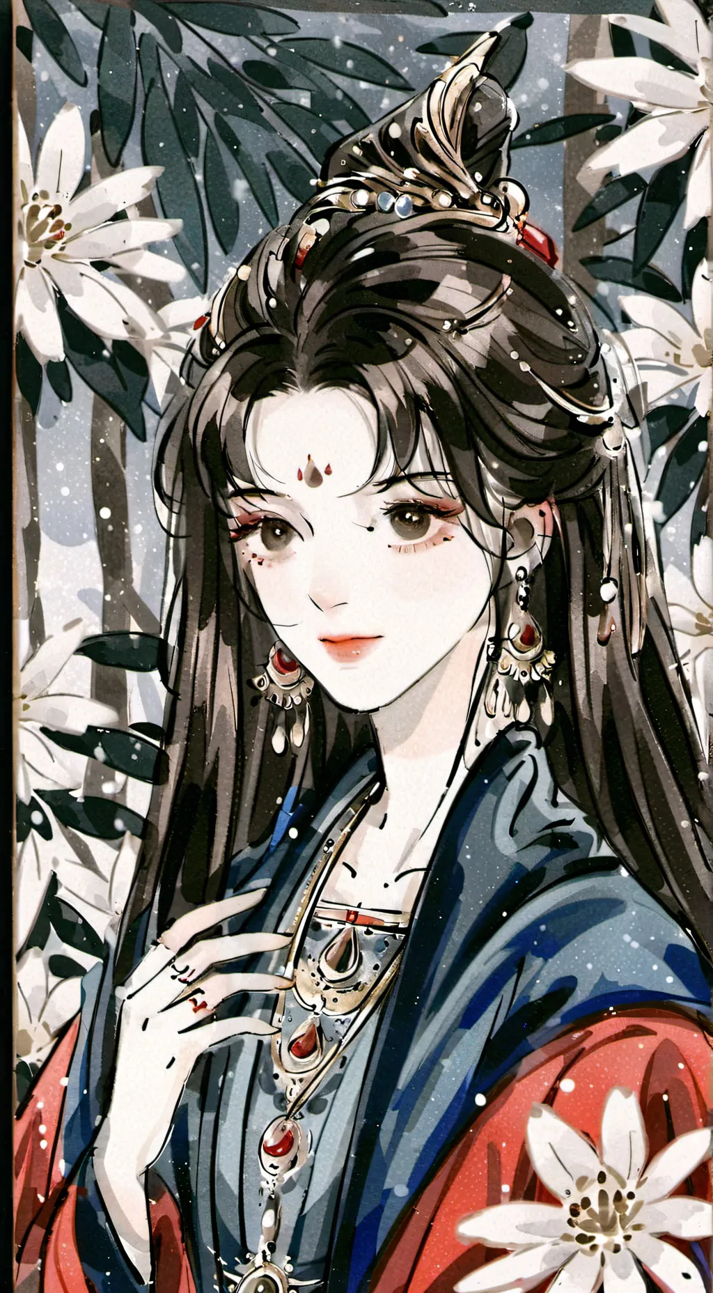 ai character: Mina background