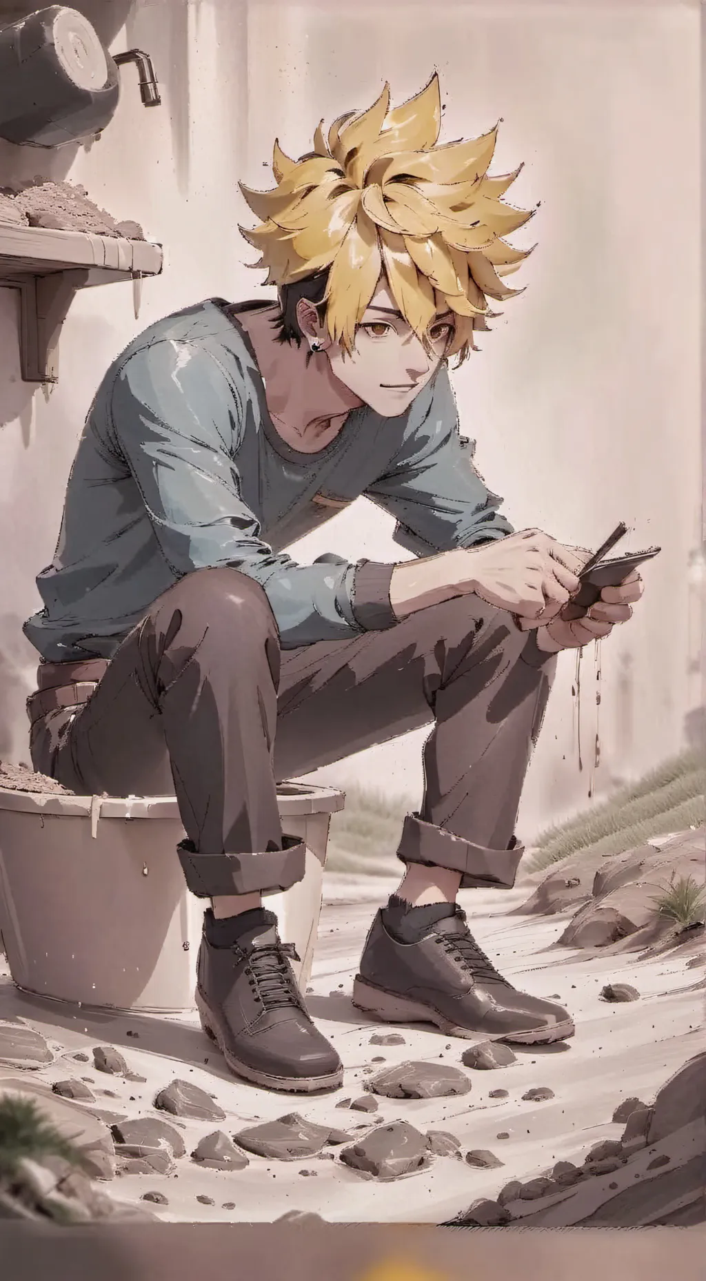 ai character: Bryson  Diarrhea background