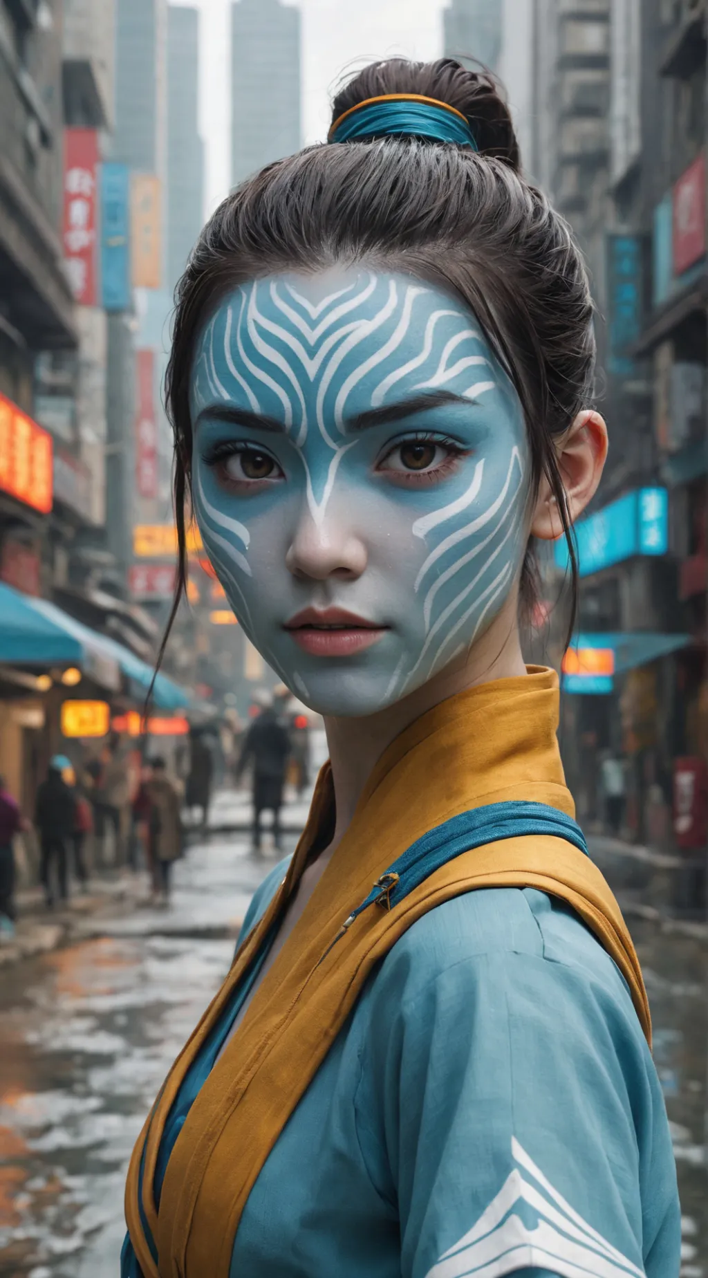 ai character: Korra background