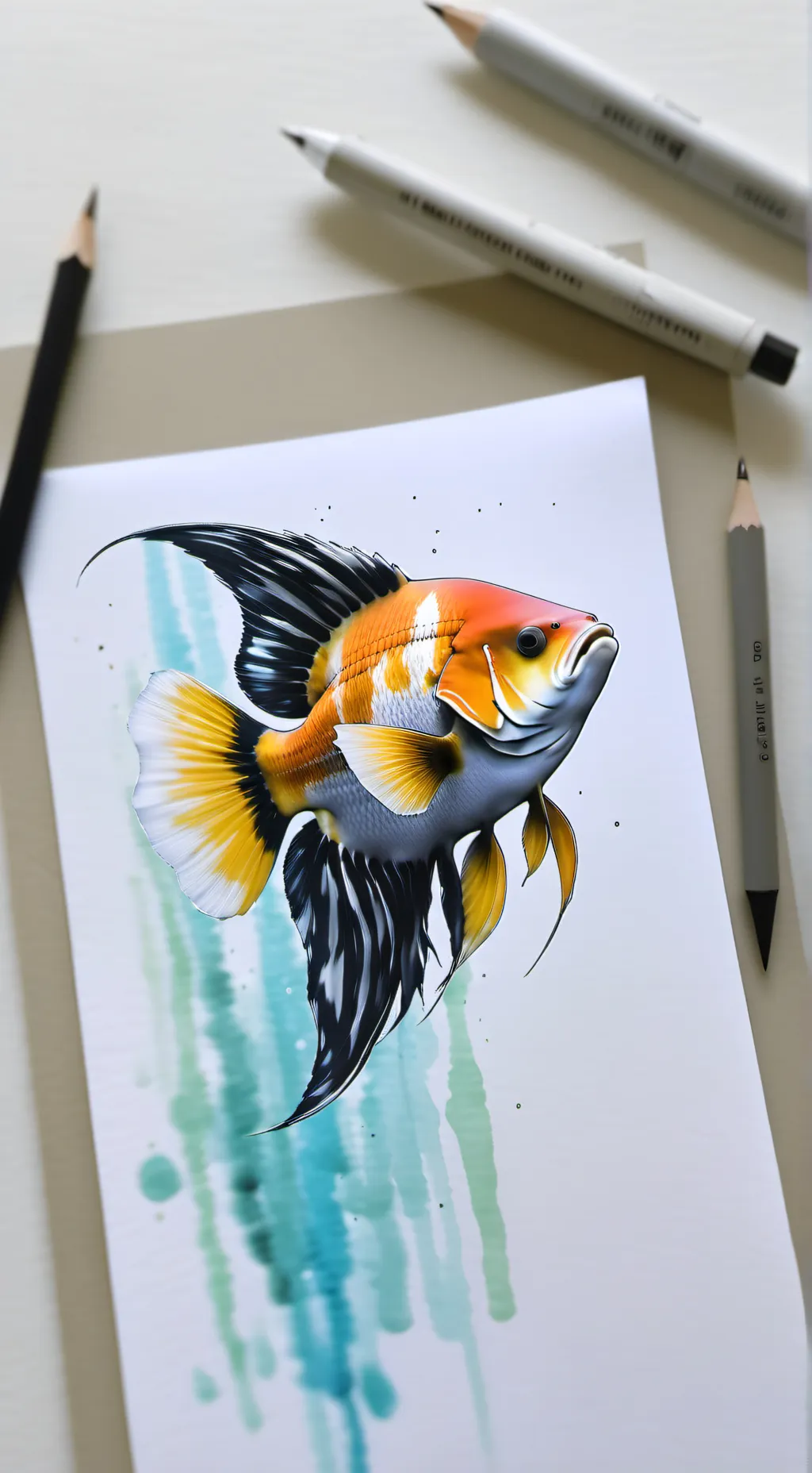 ai character: Planet-FISHY... background