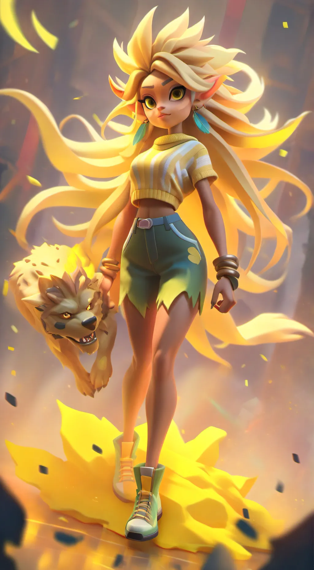 ai character: Korra background