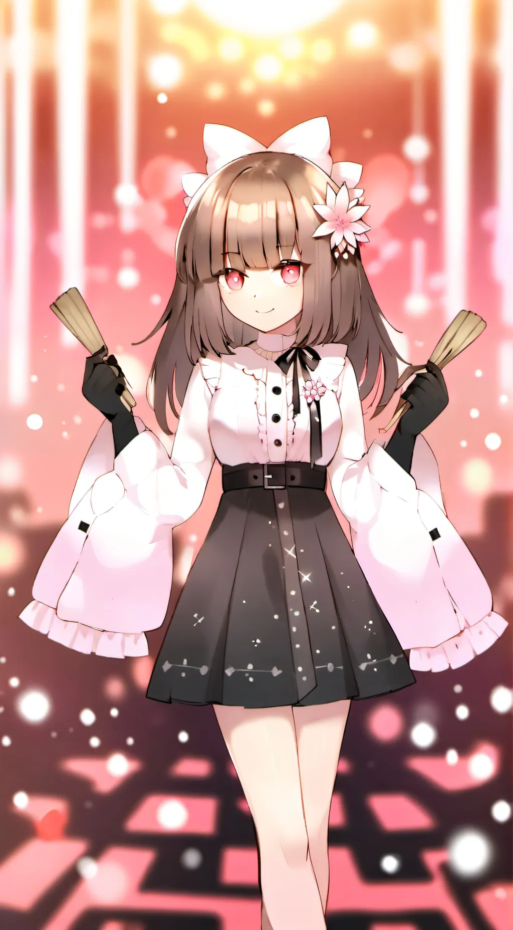 ai character: Fruitcake against background