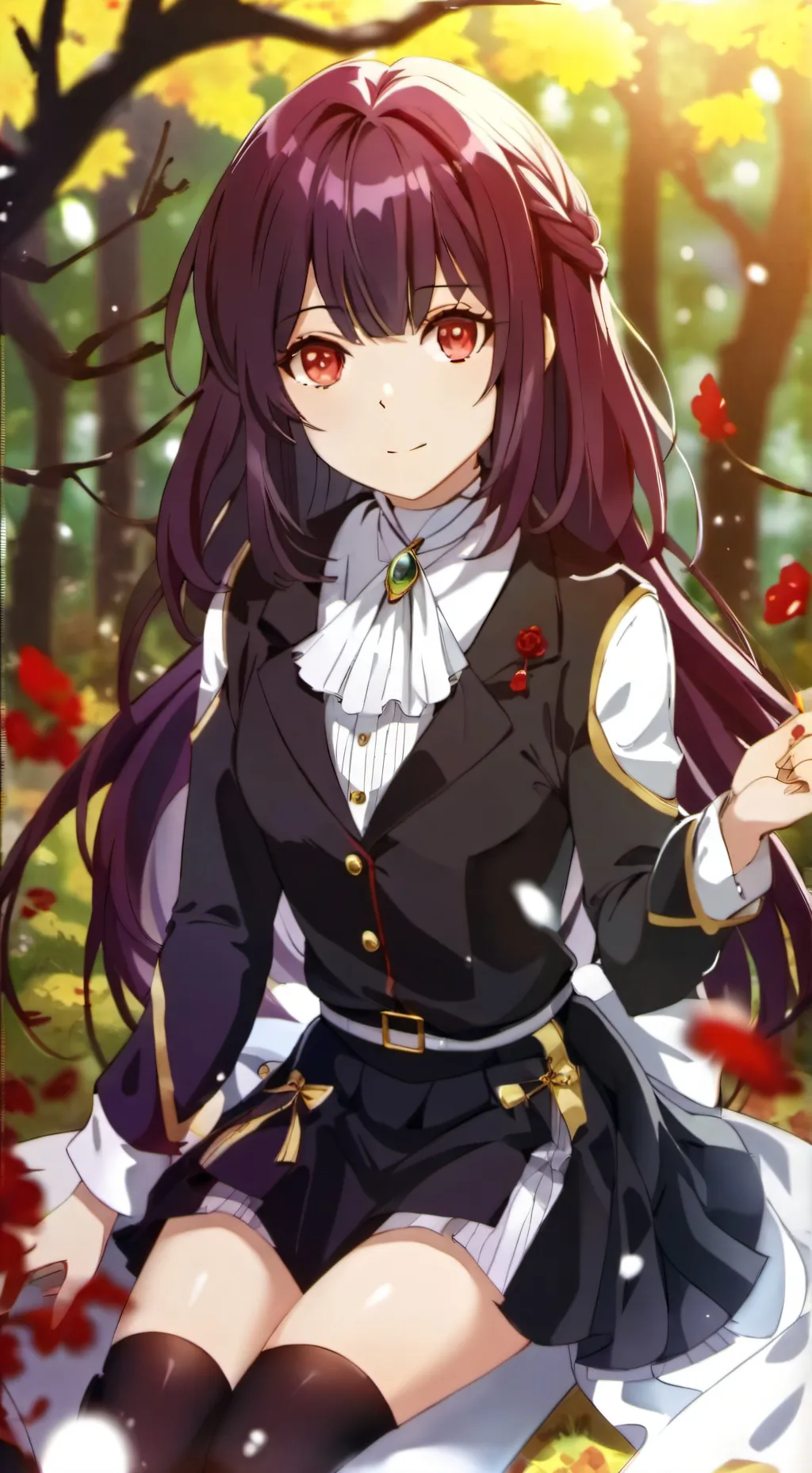 ai character: nikki background