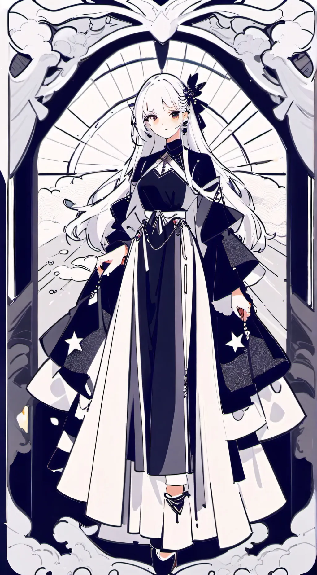 ai character: SISTER 🌷 background