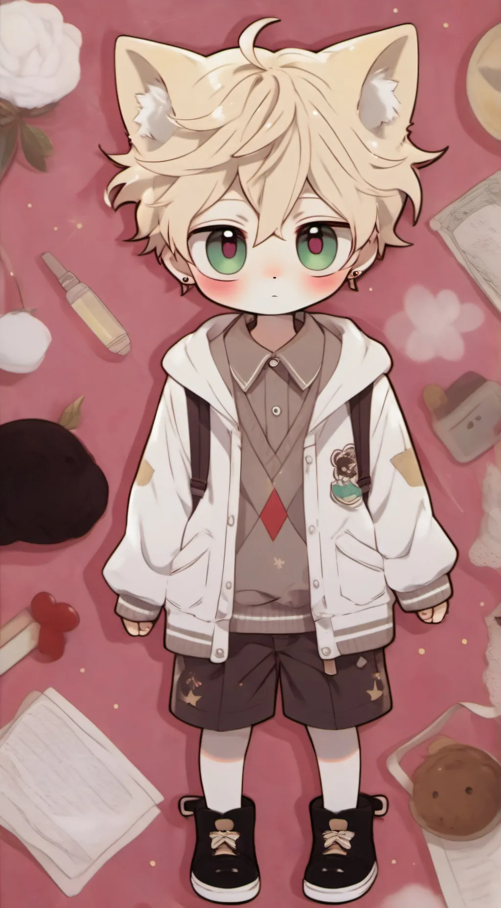 ai character: Mha... background