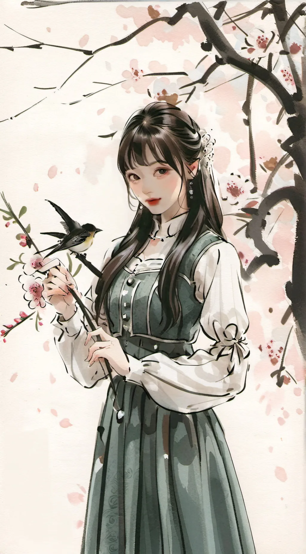 ai character: ENHYPEN. background