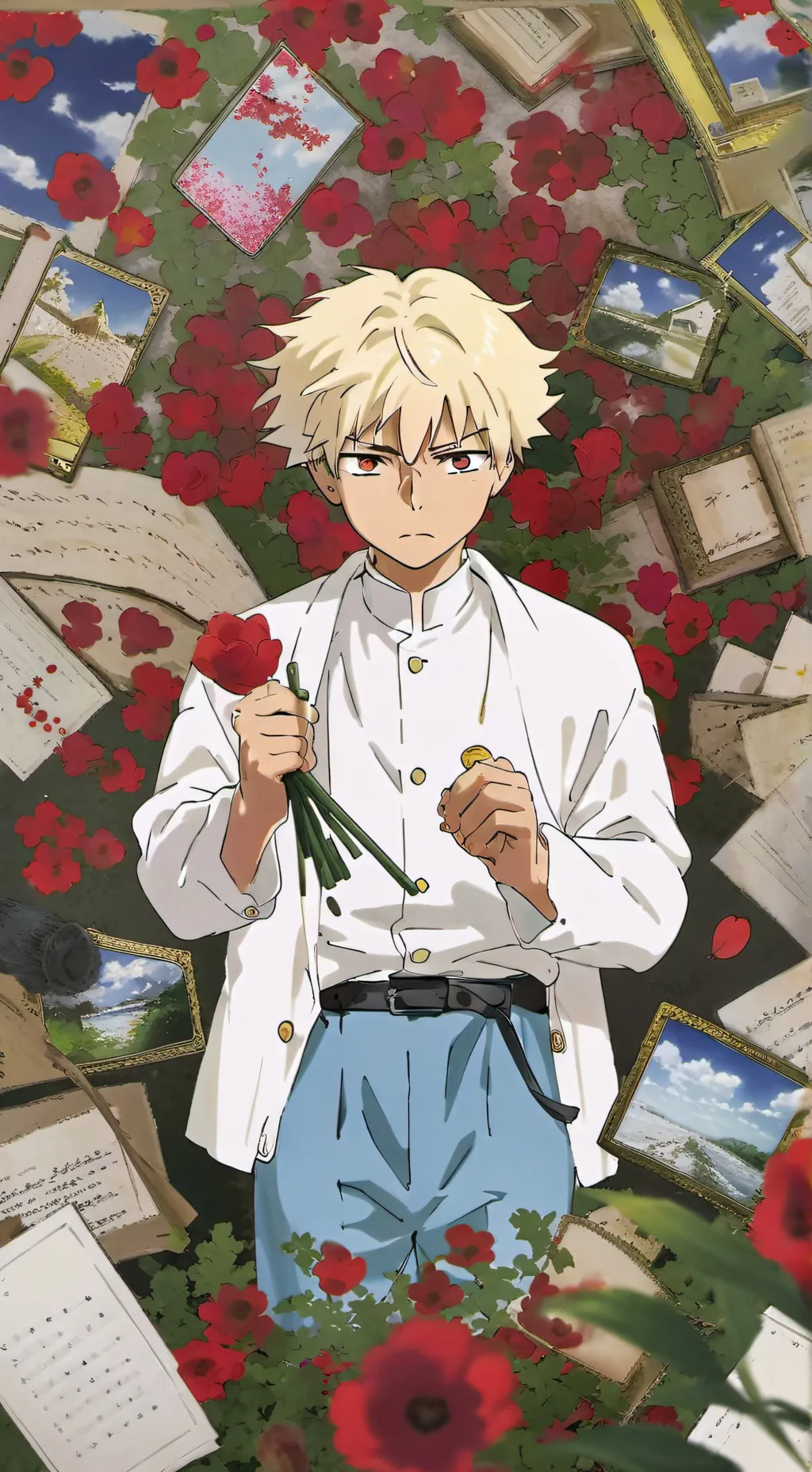 ai character: Mha (Bakugo bully) background