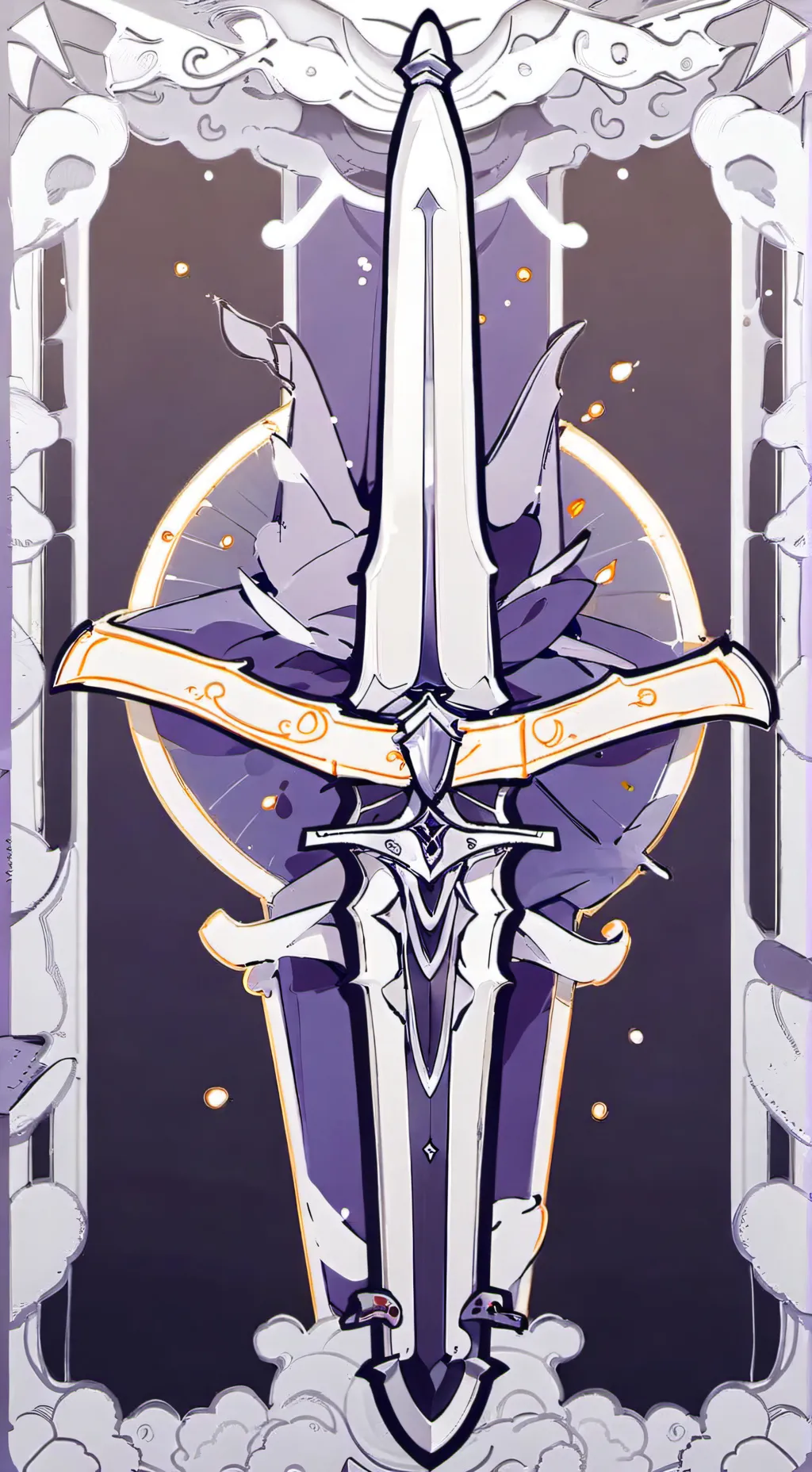 ai character: Living Sword background