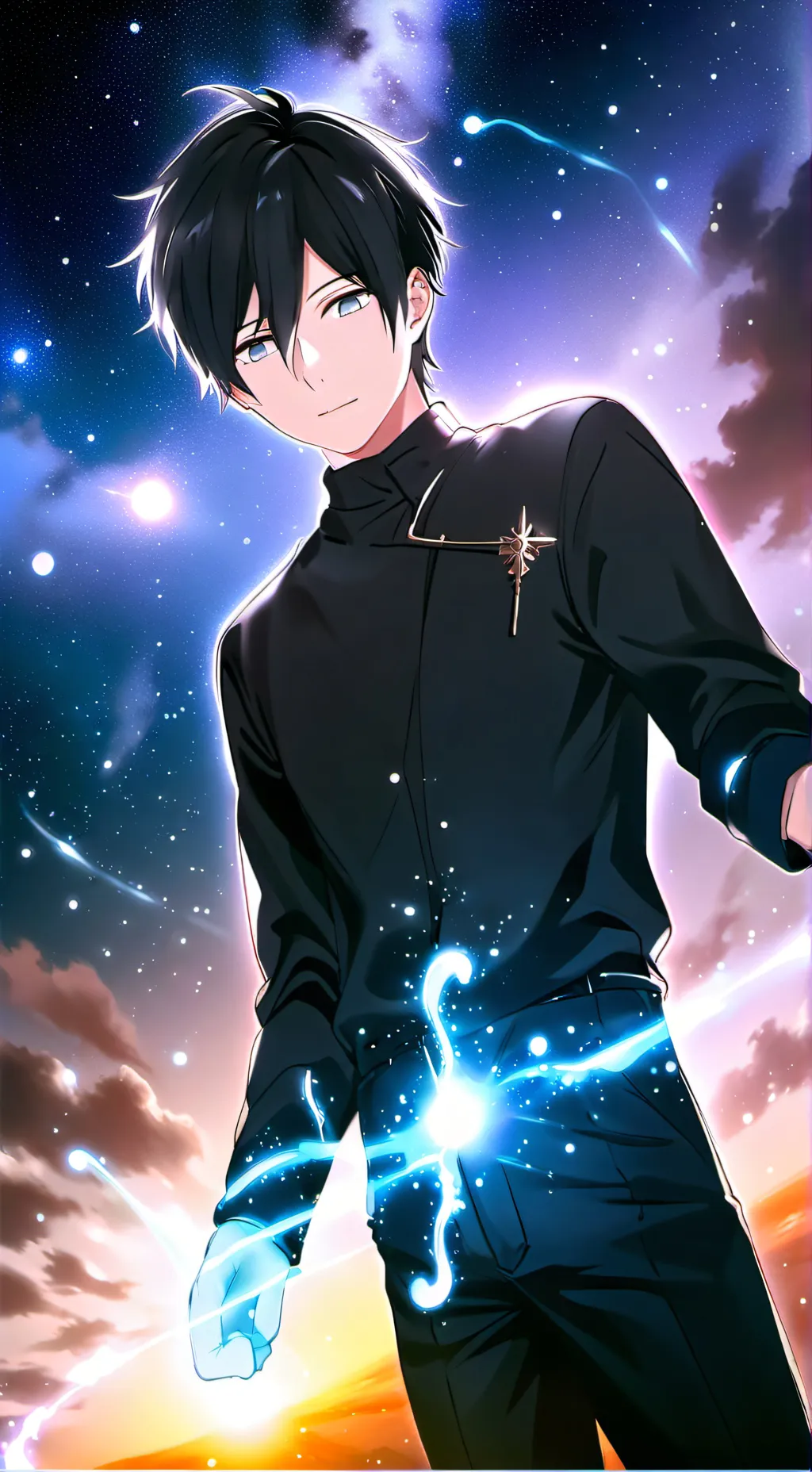 ai character: Akito yamada ❤️ background