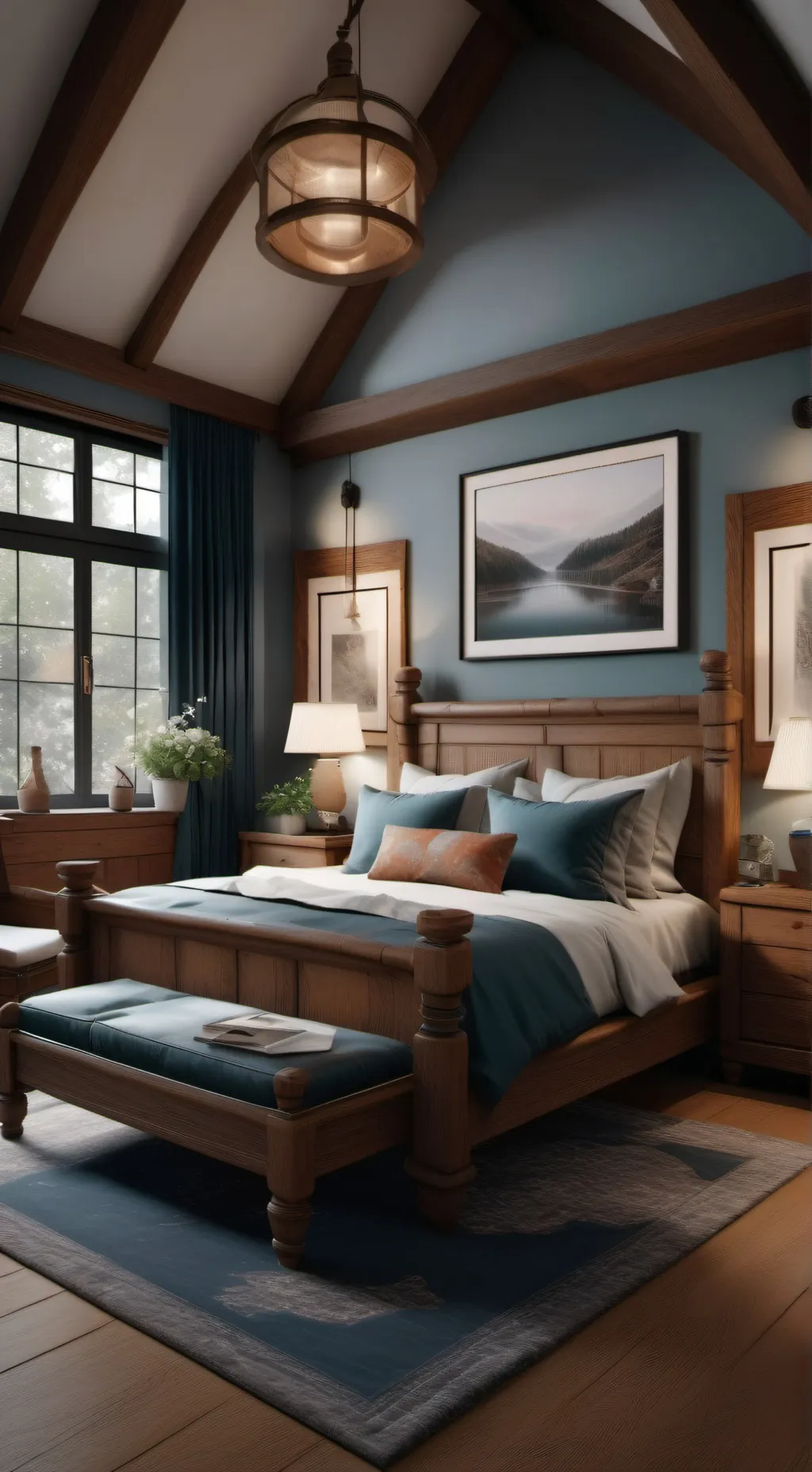 ai character: Normal room background