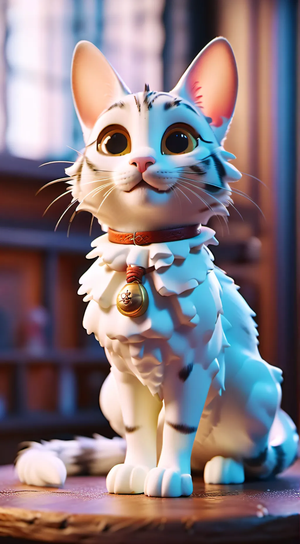 ai character: gato background