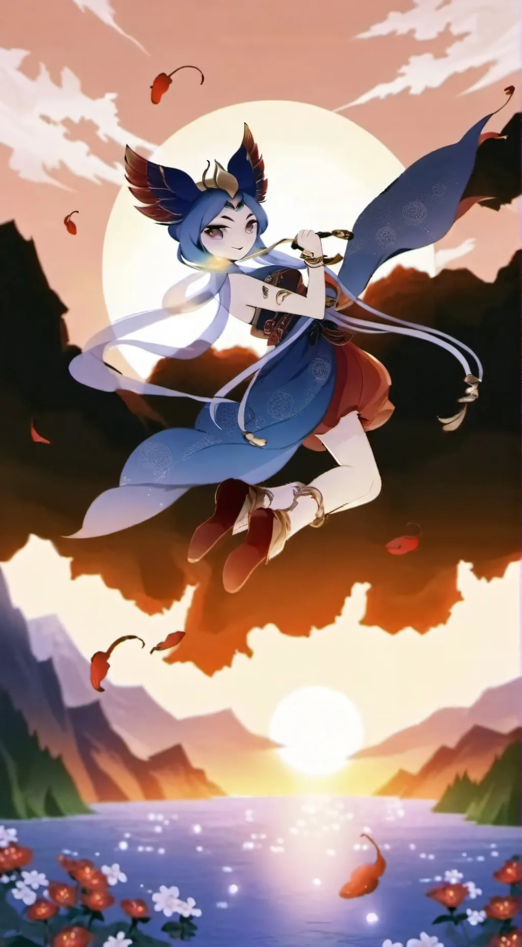 ai character: vaporion background