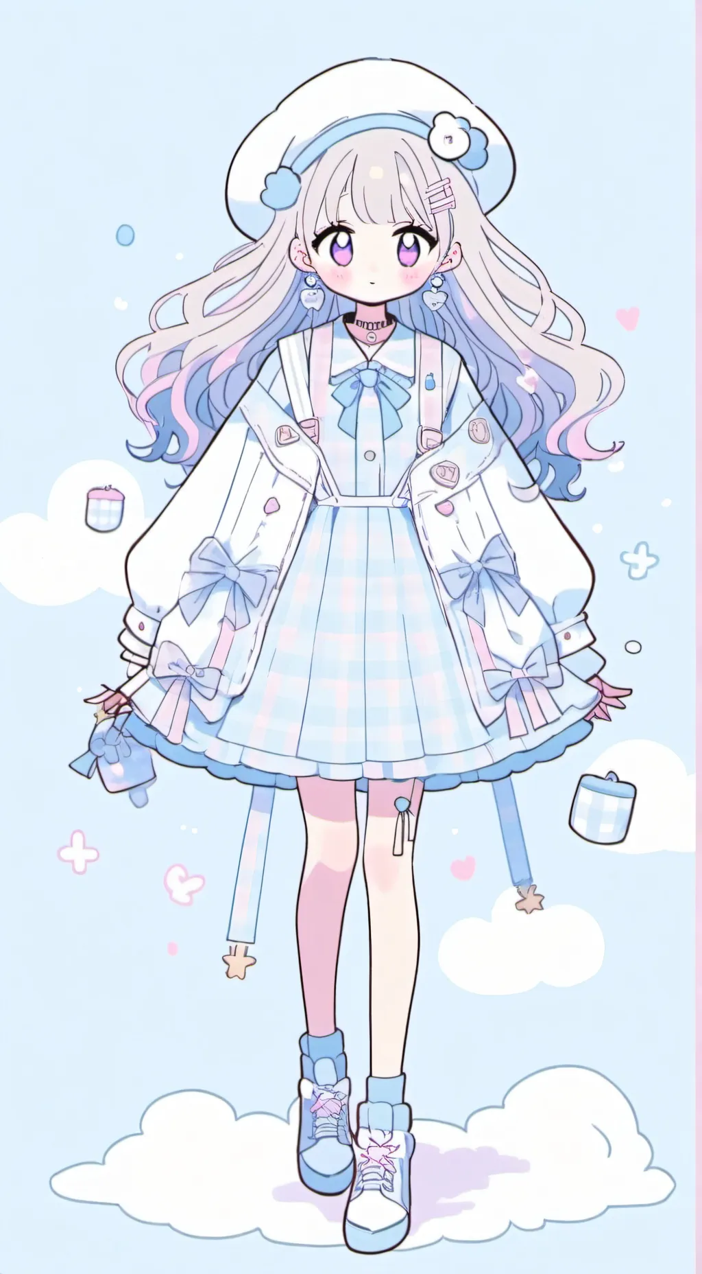 ai character: dandys world  background