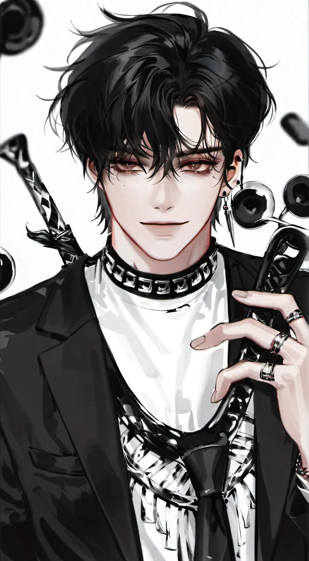 ai character: Oliver  background