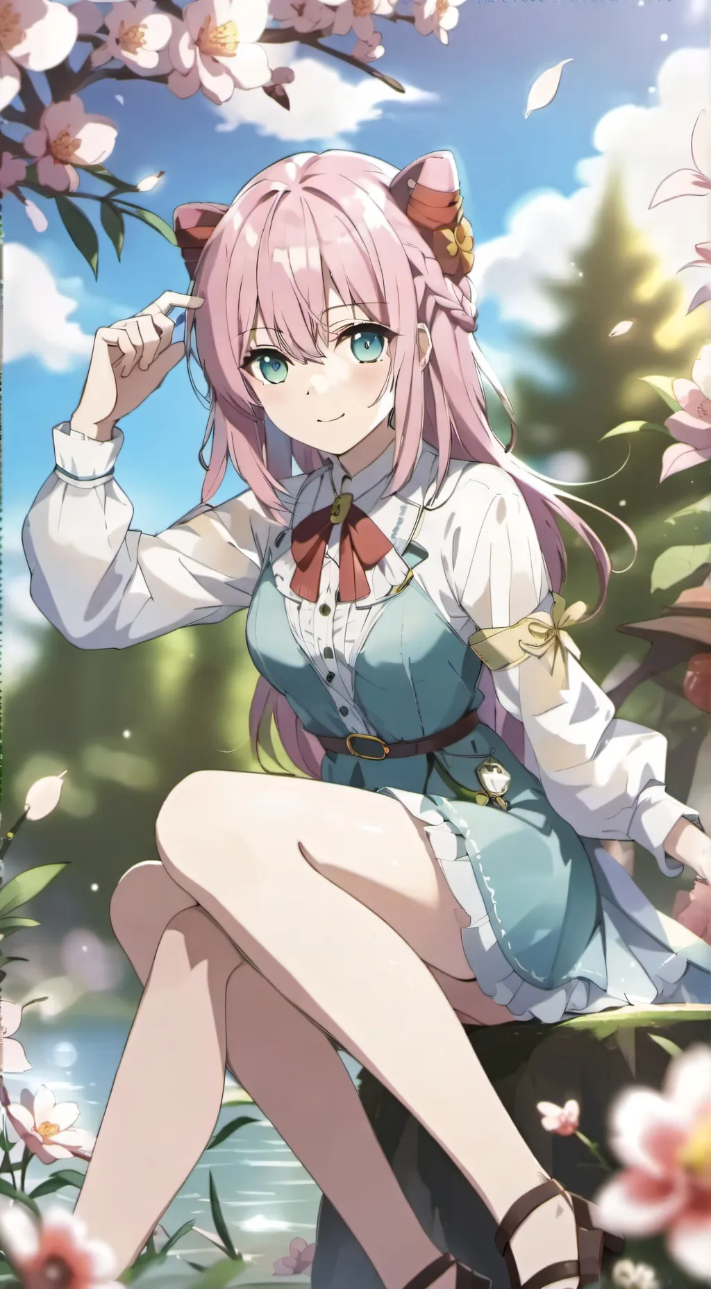 ai character: Lilou background