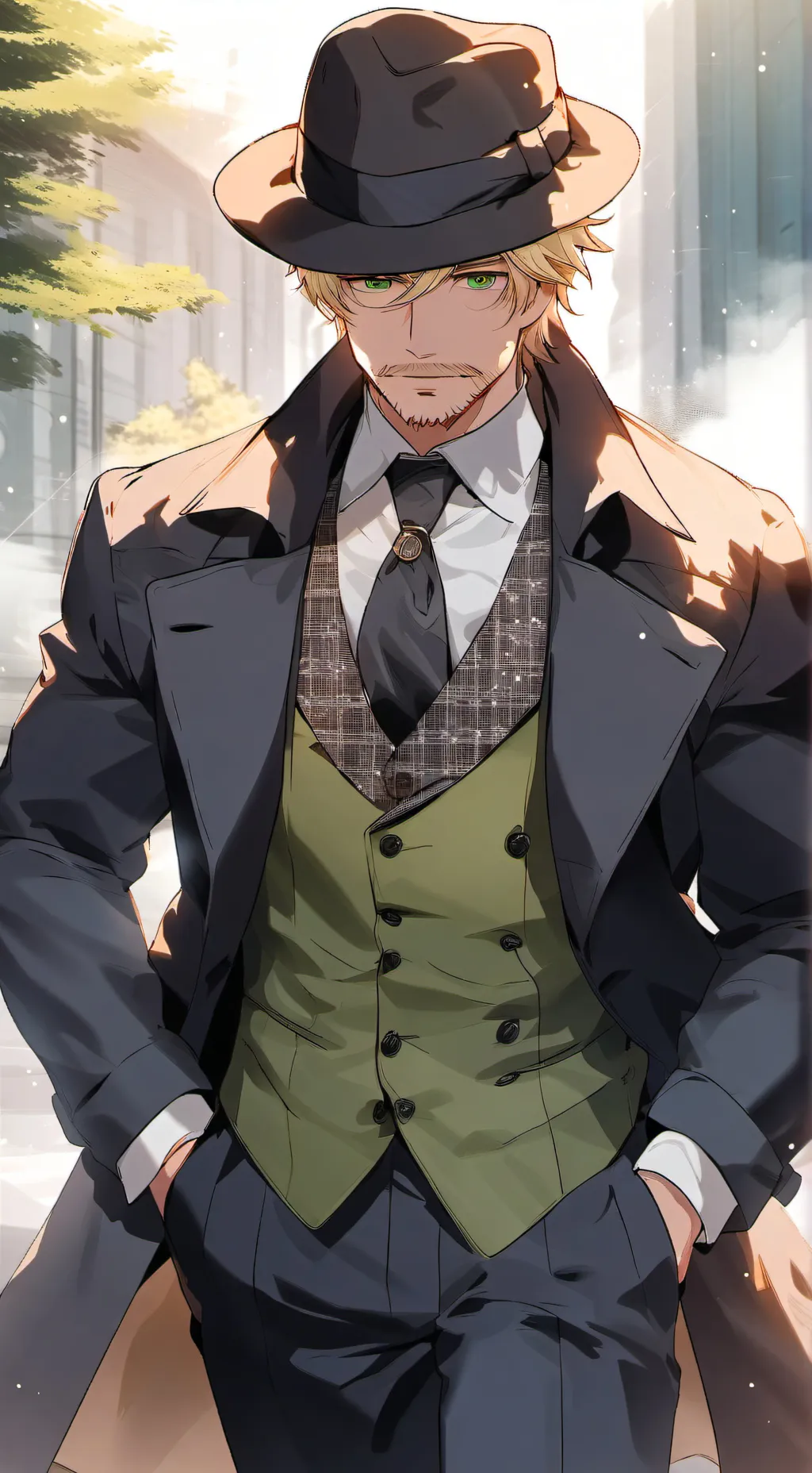 ai character: Peter background