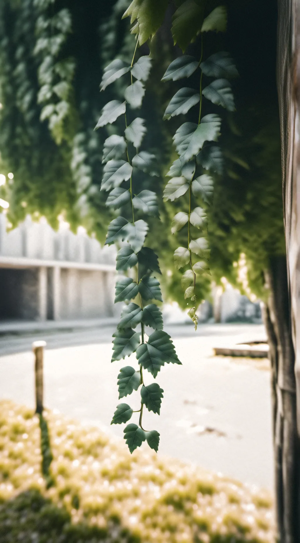 ai character: Sticky vines background