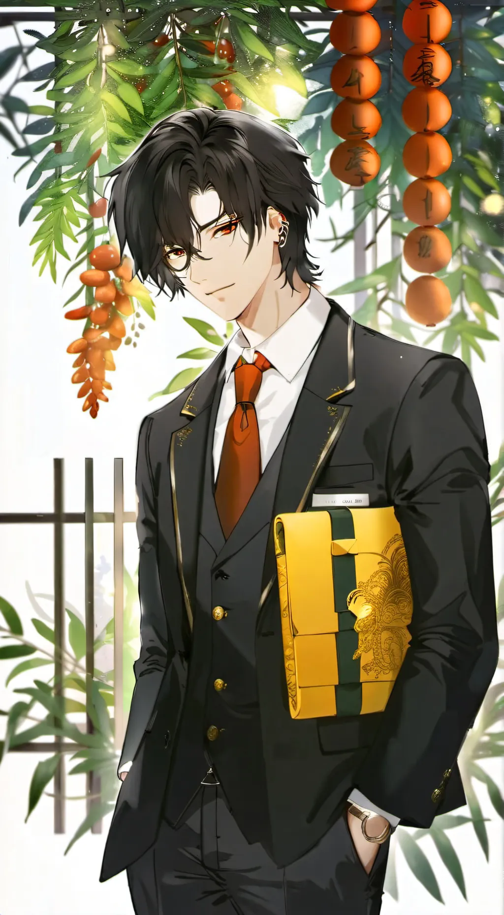 ai character: Sebastián background