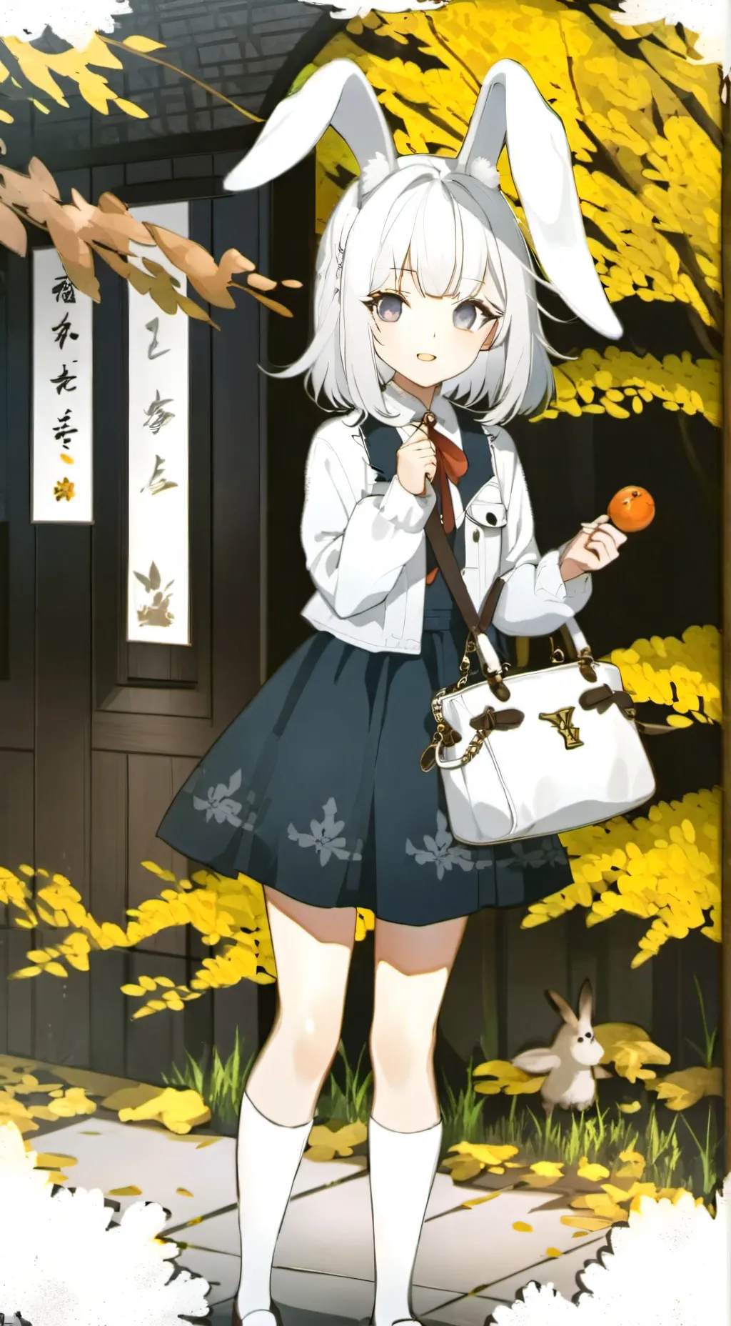 ai character: Shy background