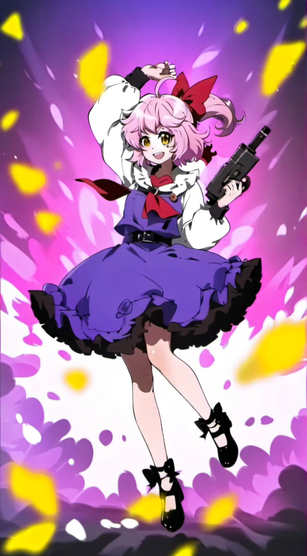 ai character: ~☆💙U.A💜☆~ background