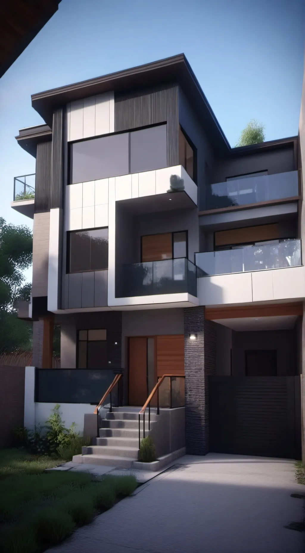 ai character: gray x wenda  background