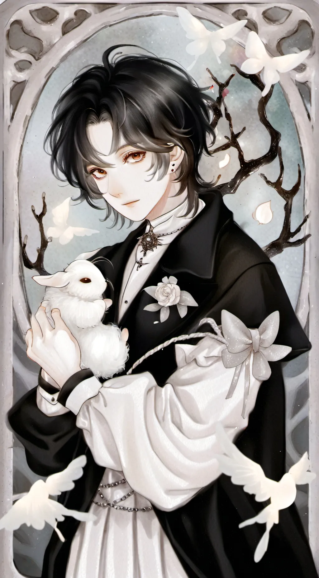 ai character: 许墨 background