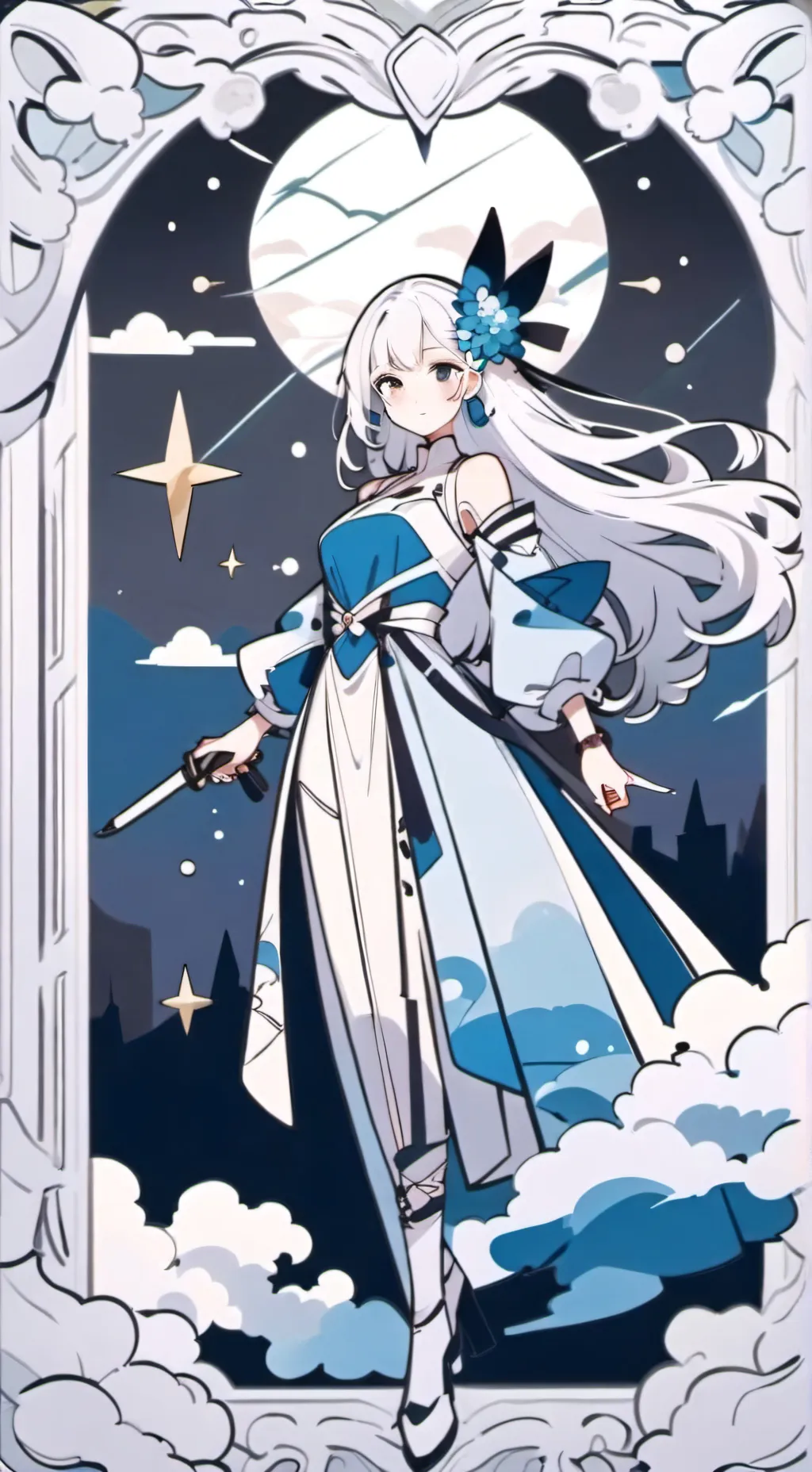 ai character: MHA FANTASY AU background