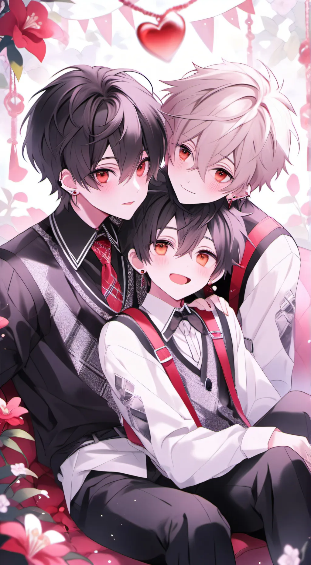 ai character: 3 older brothers.🎀 background