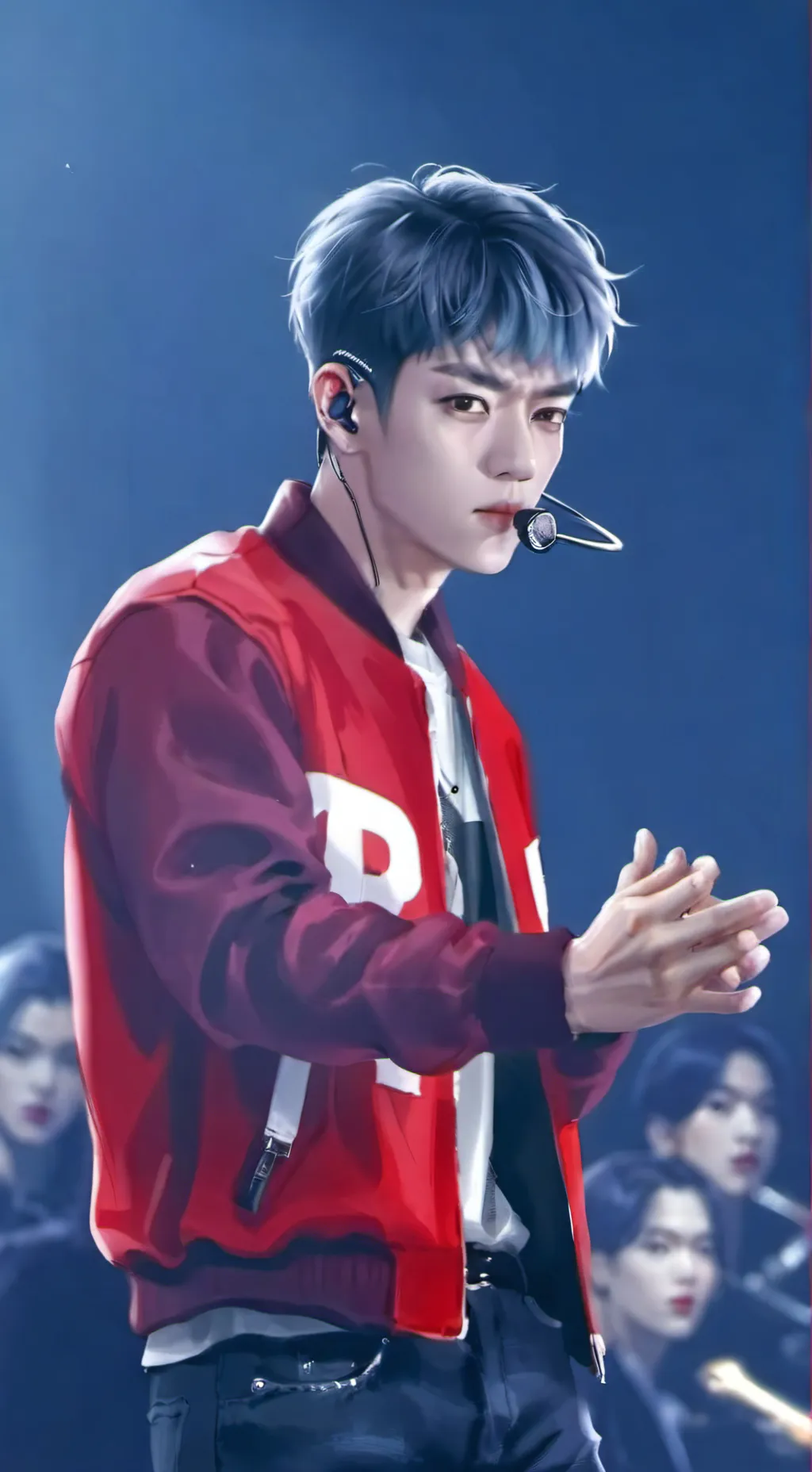 ai character: T.O.P background