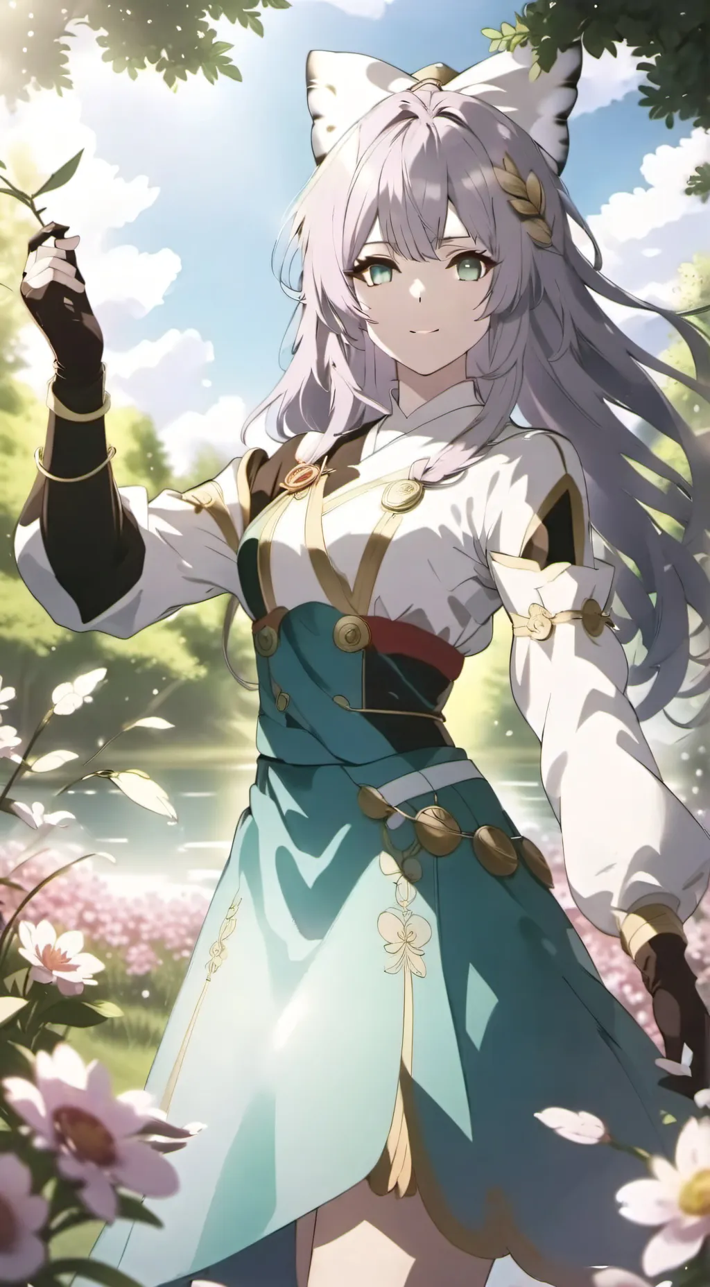 ai character: lilly background