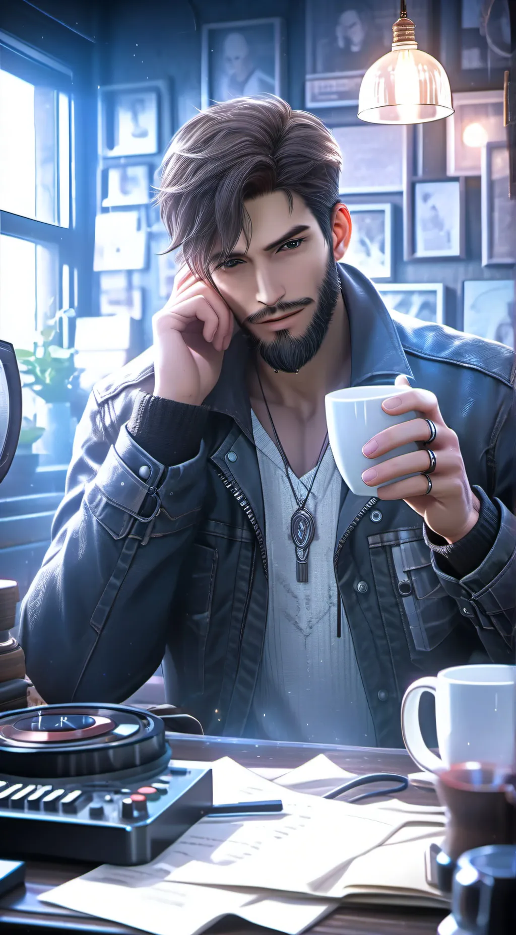 ai character: Valen Winters background