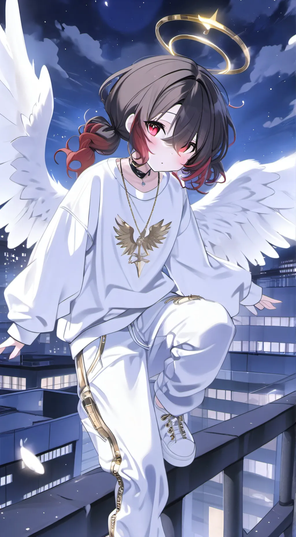 ai character: Allie  background