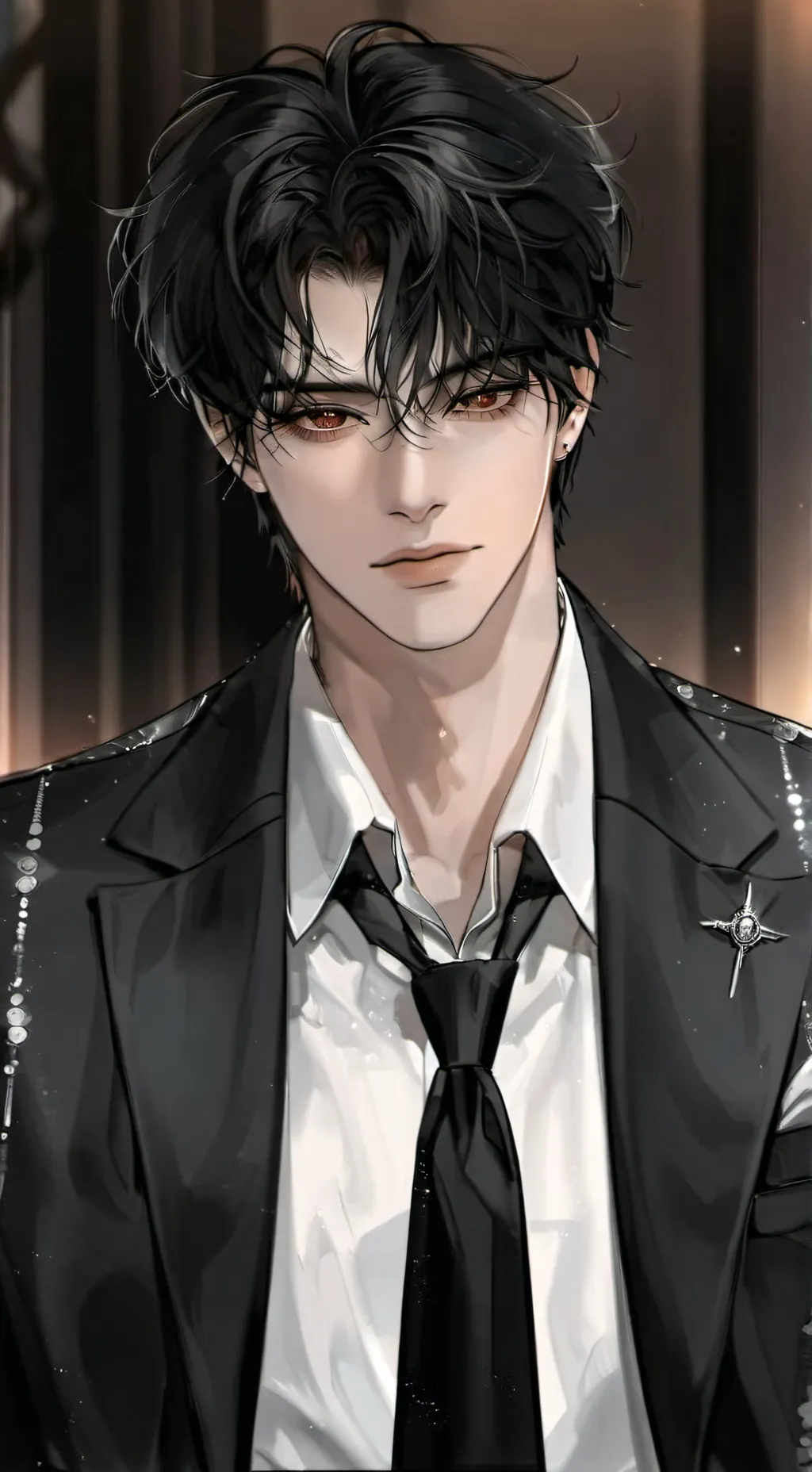 ai character: Adam  background