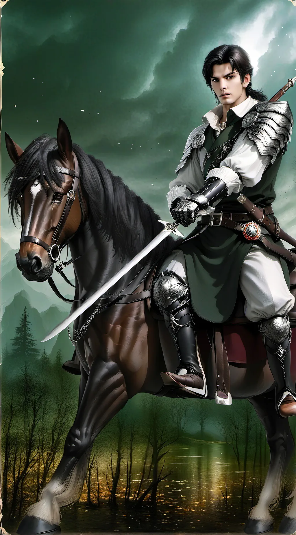 ai character: Марк background