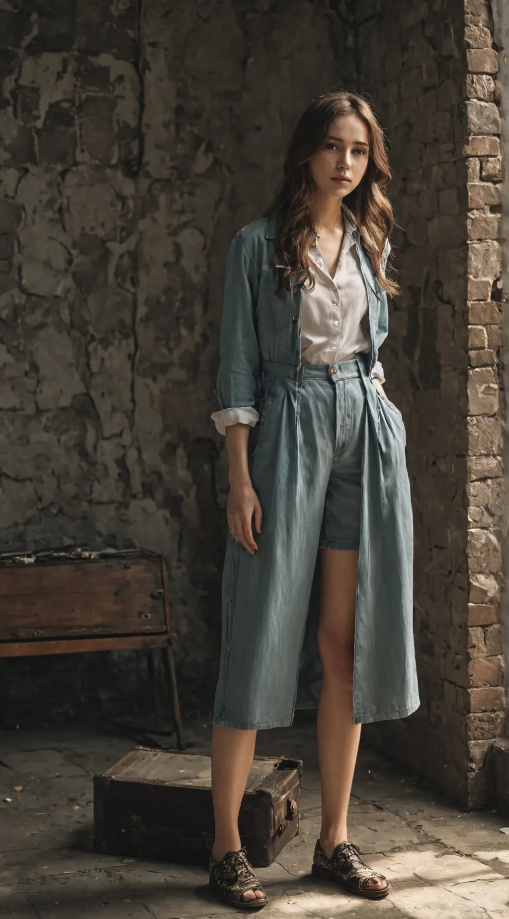 ai character: Melody background