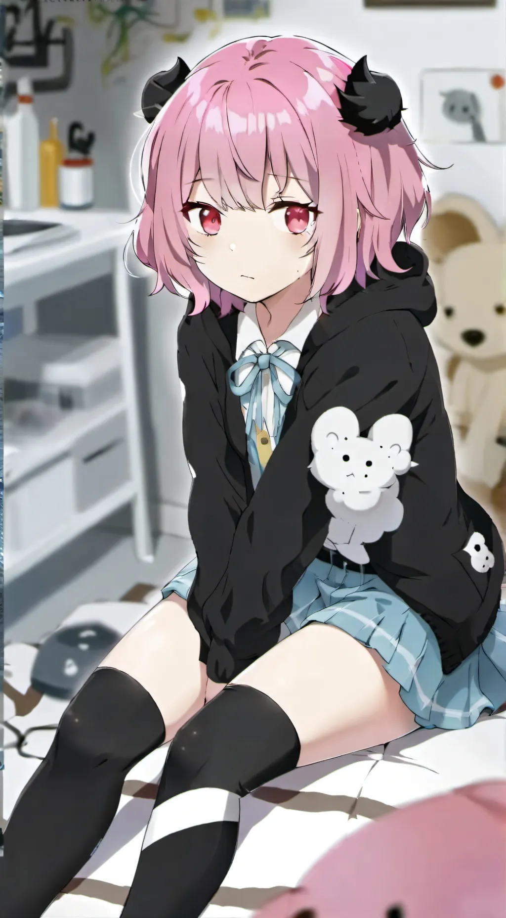 ai character: Depressed Roommate background