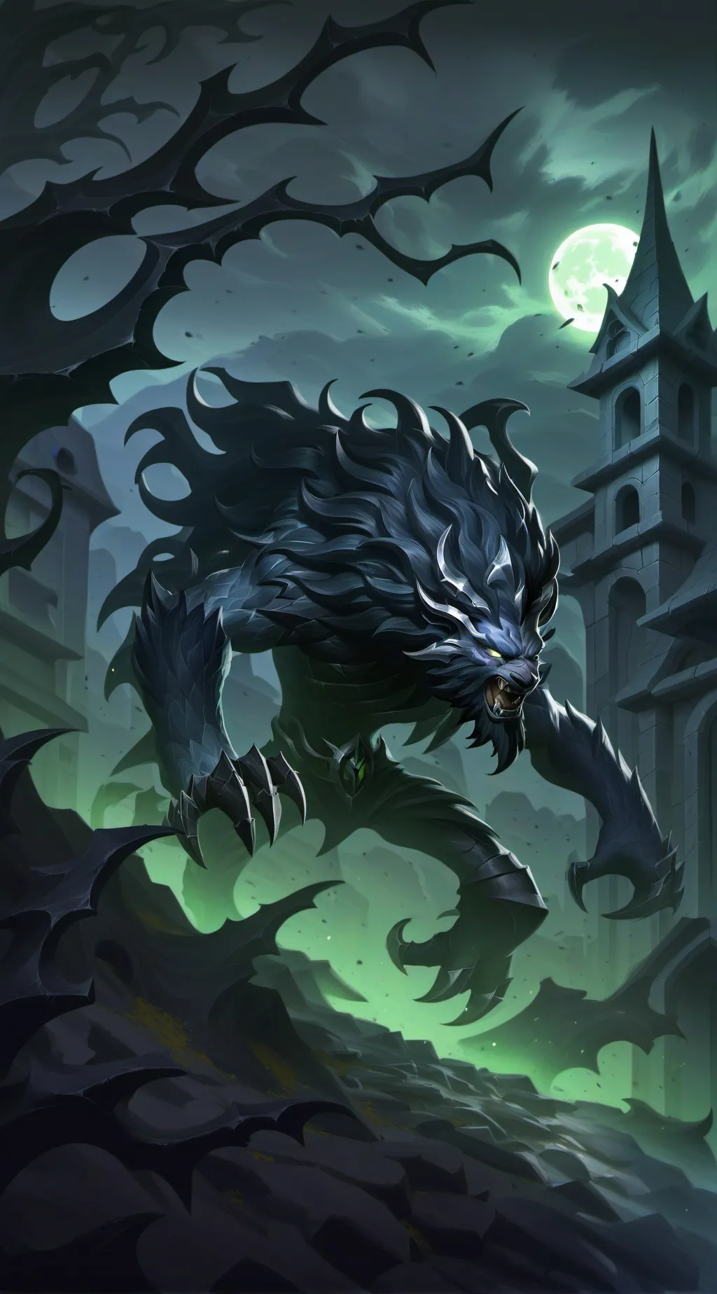 ai character: Zombie apocalypse background